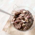 Chocolate-Hazelnut Risotto